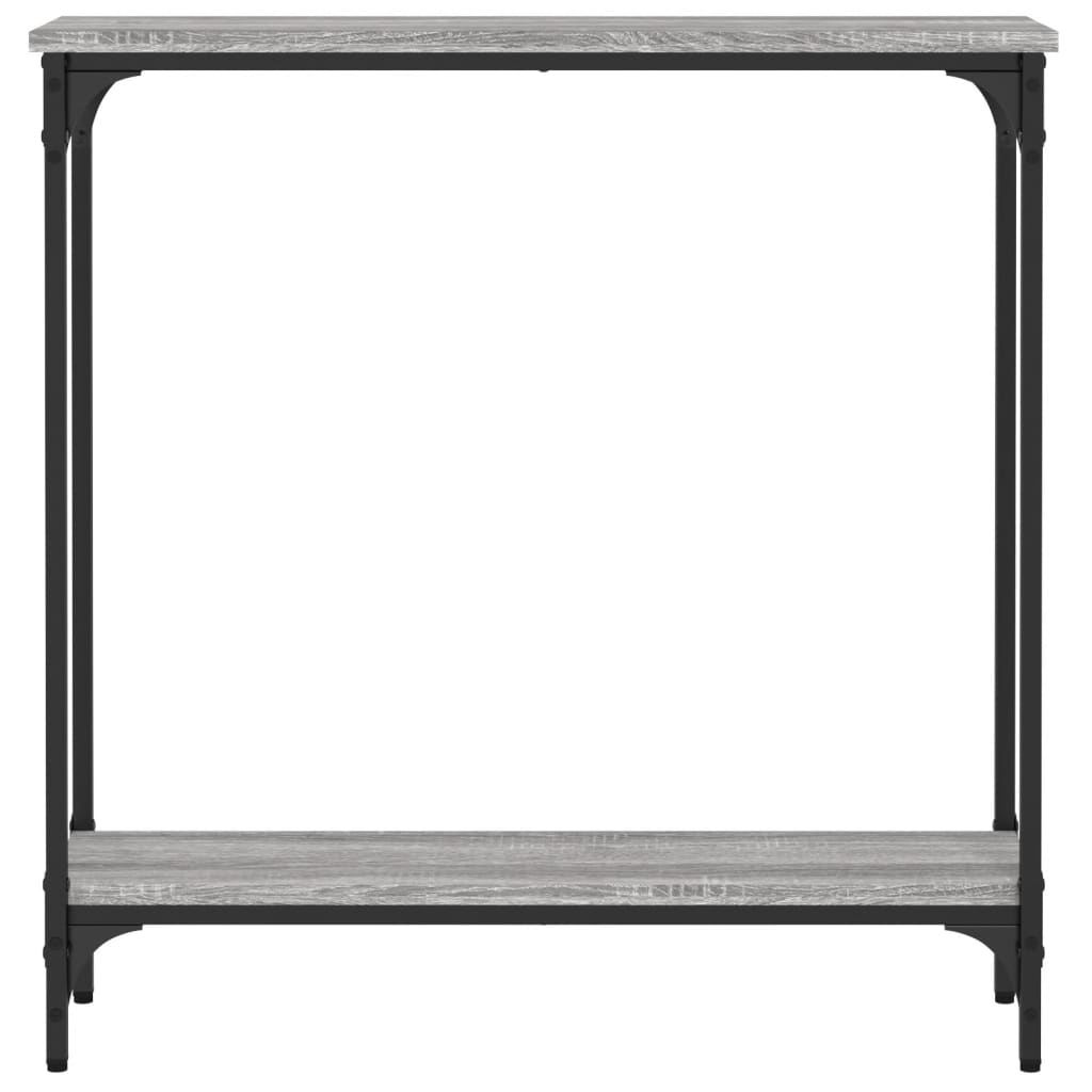 Konsolbord Grå Sonoma 75x22,5x75 cm Træmateriale