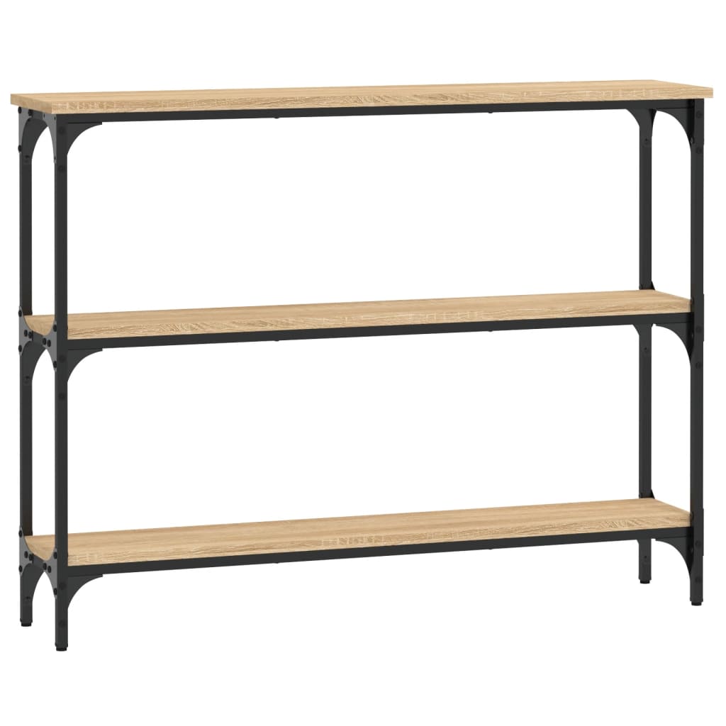 Konsolbord Sonoma eg 100x22,5x75 cm træmateriale