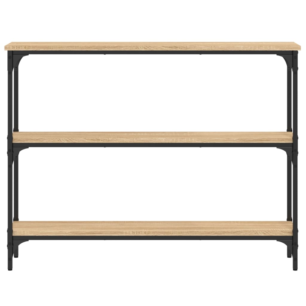 Konsolbord Sonoma eg 100x22,5x75 cm træmateriale