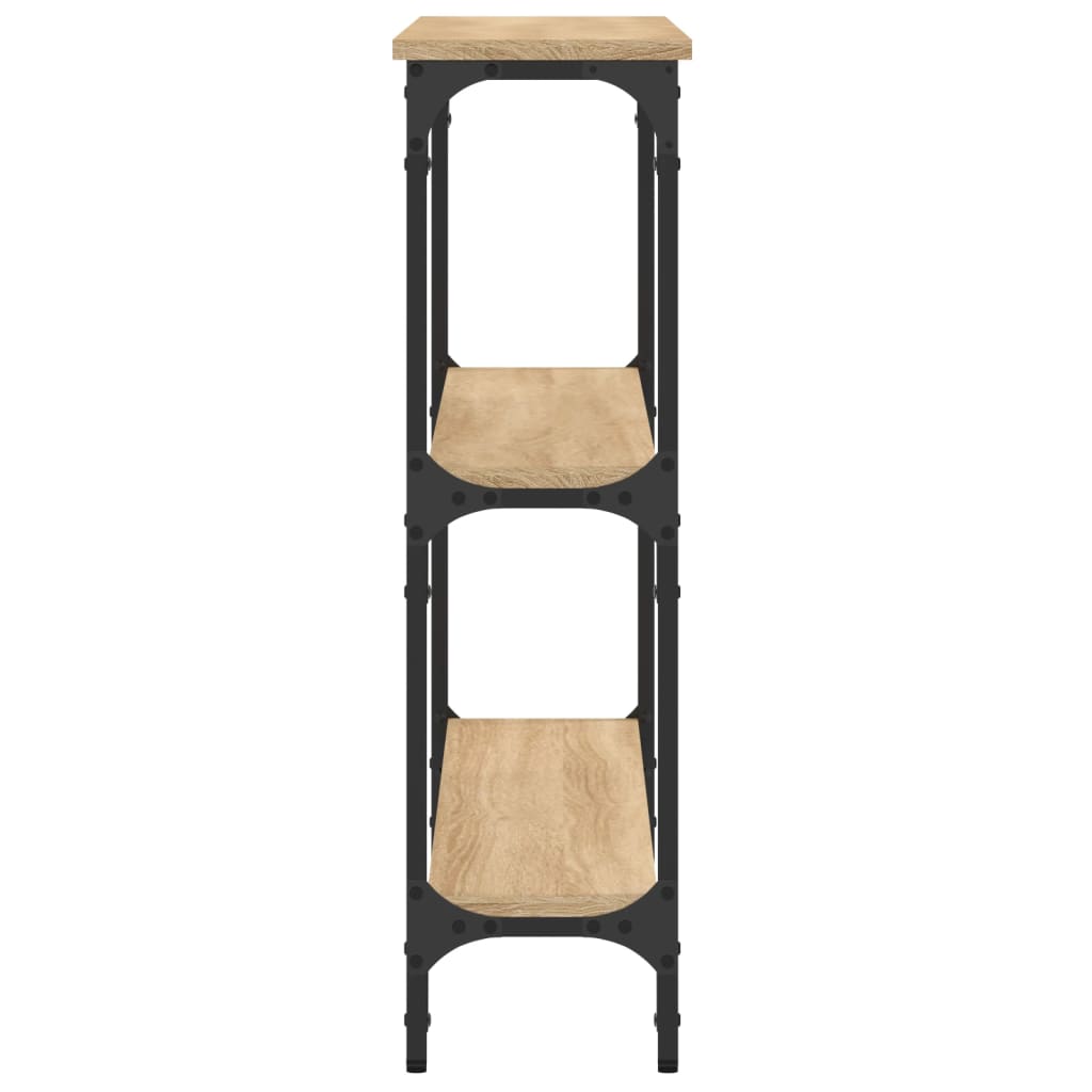 Konsolbord Sonoma eg 100x22,5x75 cm træmateriale