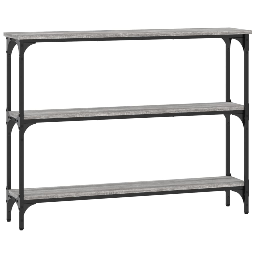 Konsolbord Grå Sonoma 100x22,5x75 cm Træmateriale