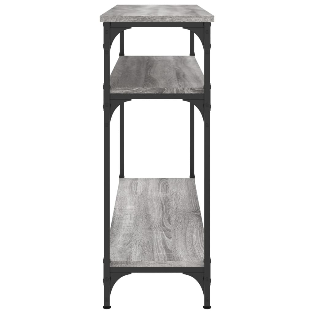 Konsolbord Grå Sonoma 100x29x75 cm Træmateriale