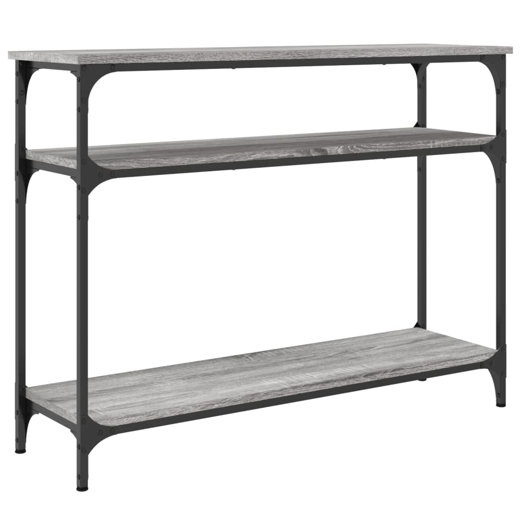 Konsolbord Grå Sonoma 100x29x75 cm Træmateriale