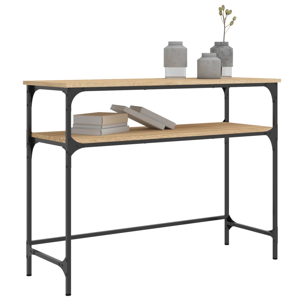 Konsolbord Sonoma eg 100x35,5x75 cm træmateriale
