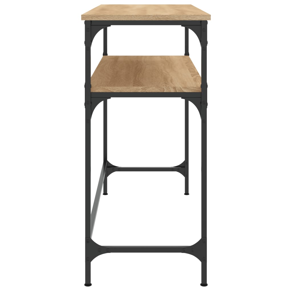 Konsolbord Sonoma eg 100x35,5x75 cm træmateriale