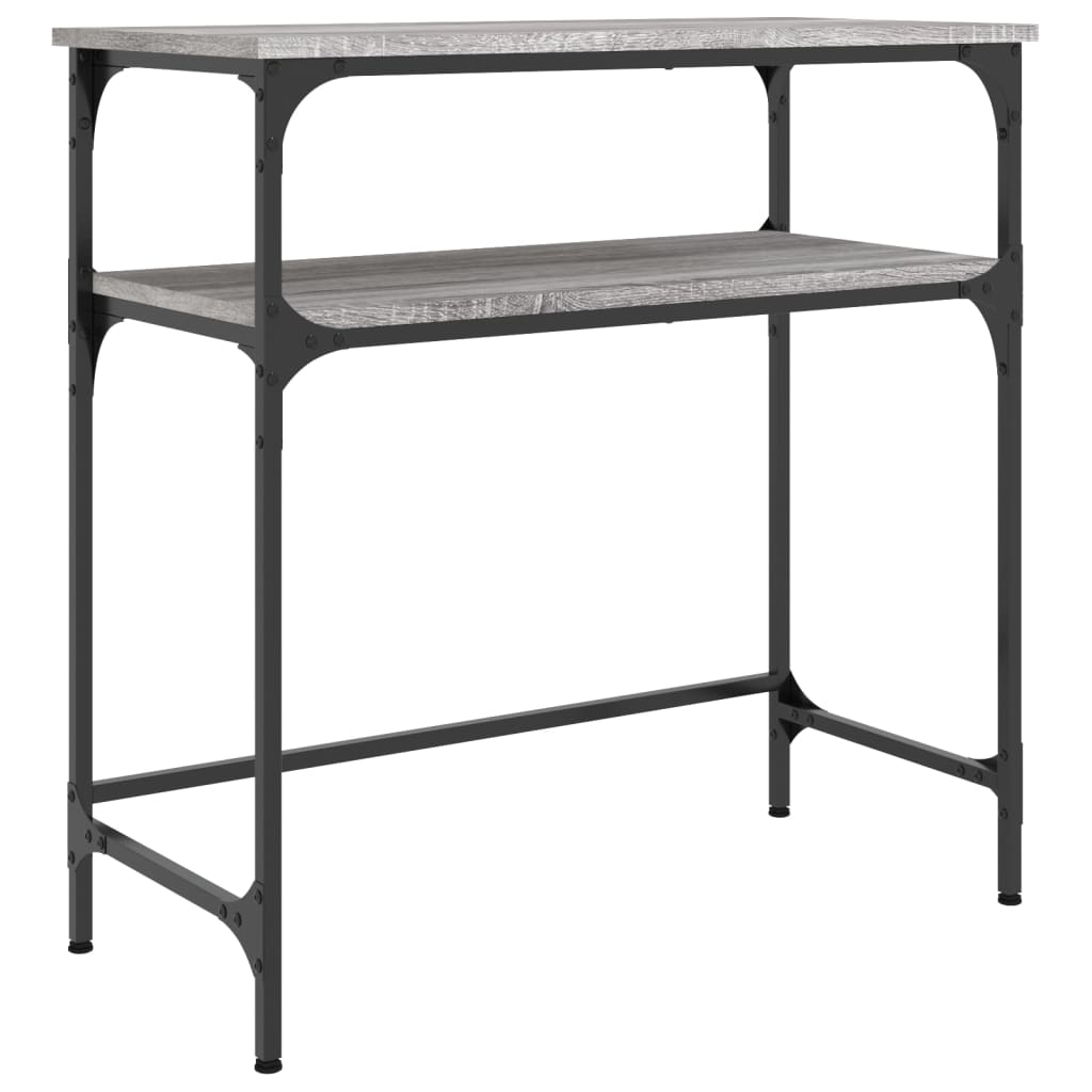 Konsolbord Grå Sonoma 75x35,5x75 cm Træmateriale