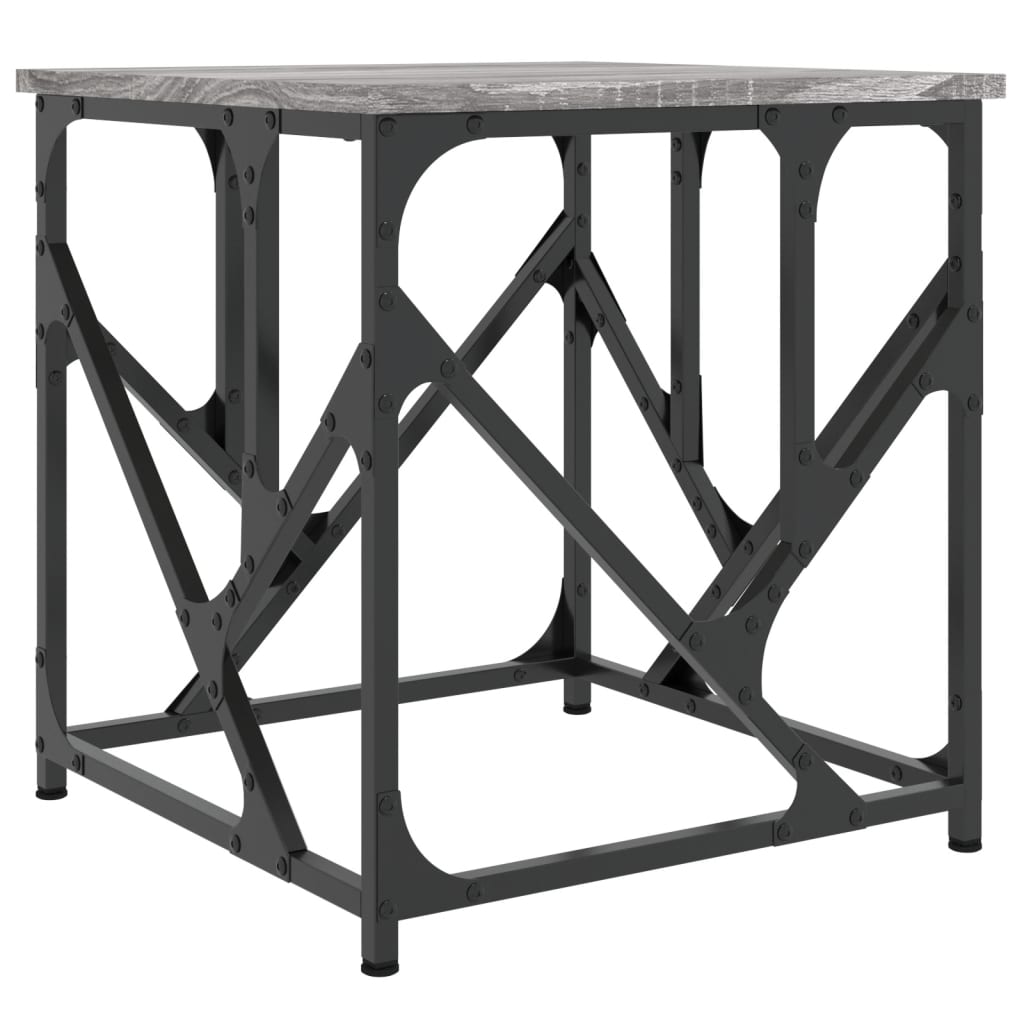 Sofabord Grå Sonoma 45x45x47,5 cm Træmateriale