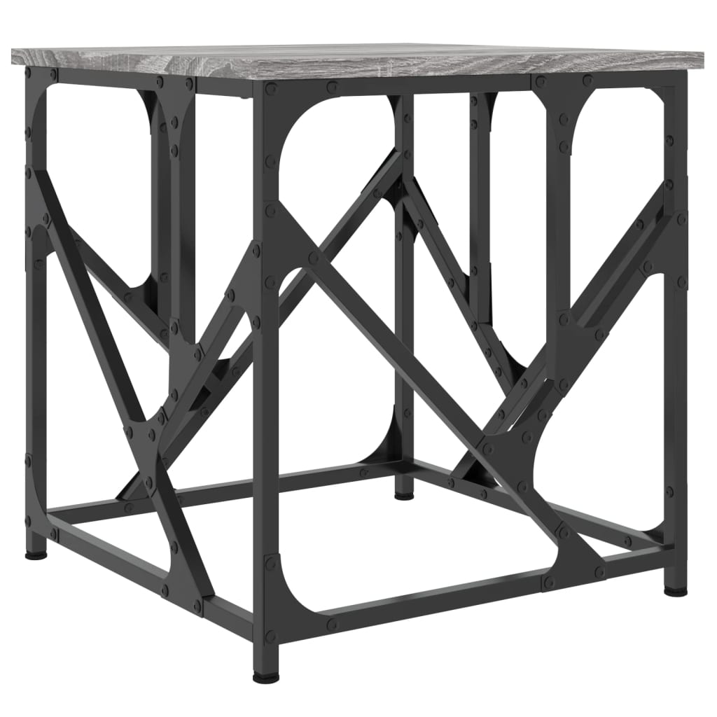 Sofabord Grå Sonoma 45x45x47,5 cm Træmateriale