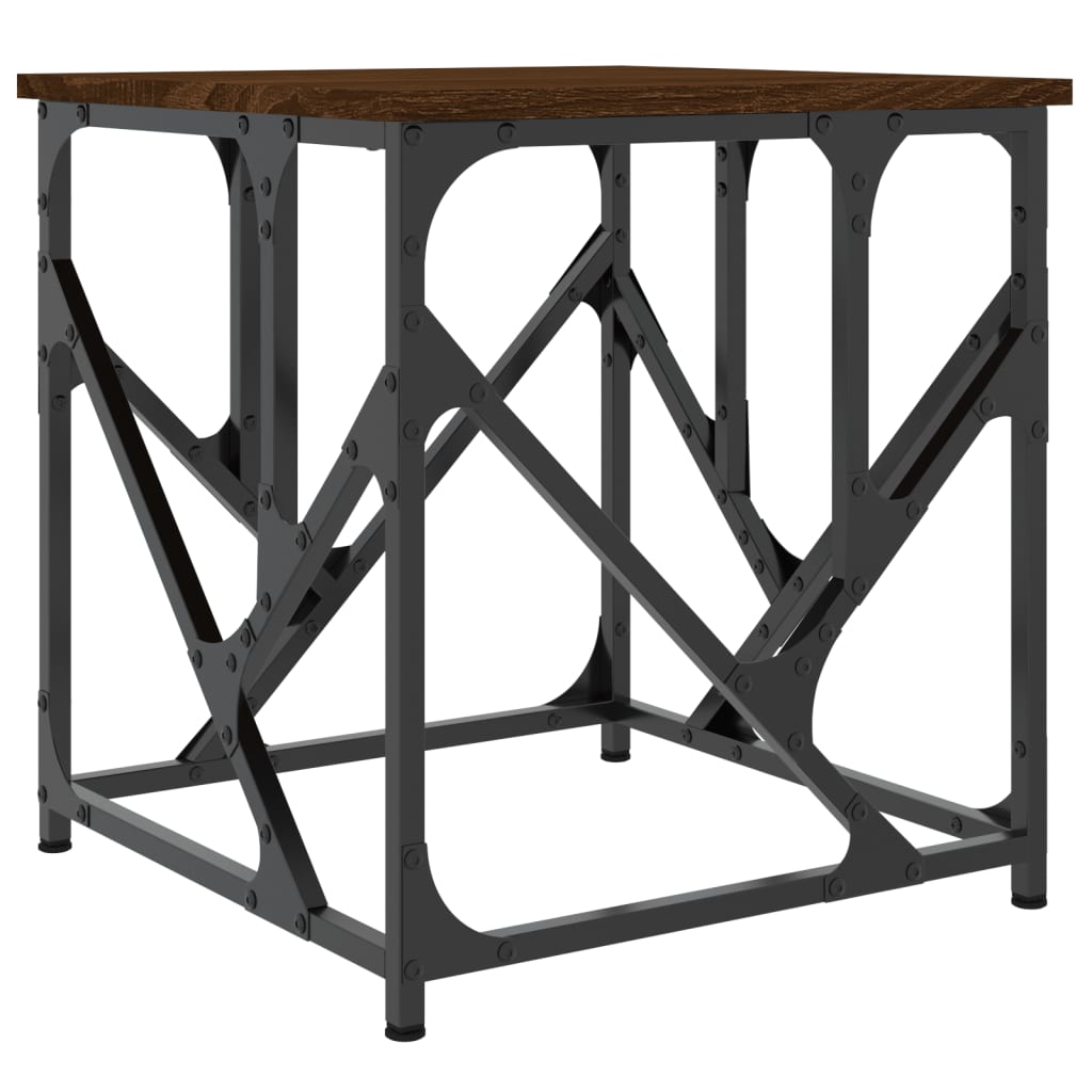 Sofabord Brun Eg Look 45x45x47,5 cm Træmateriale