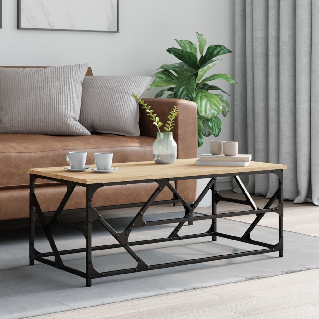 Sofabord Sonoma eg 100x50x40 cm træmateriale