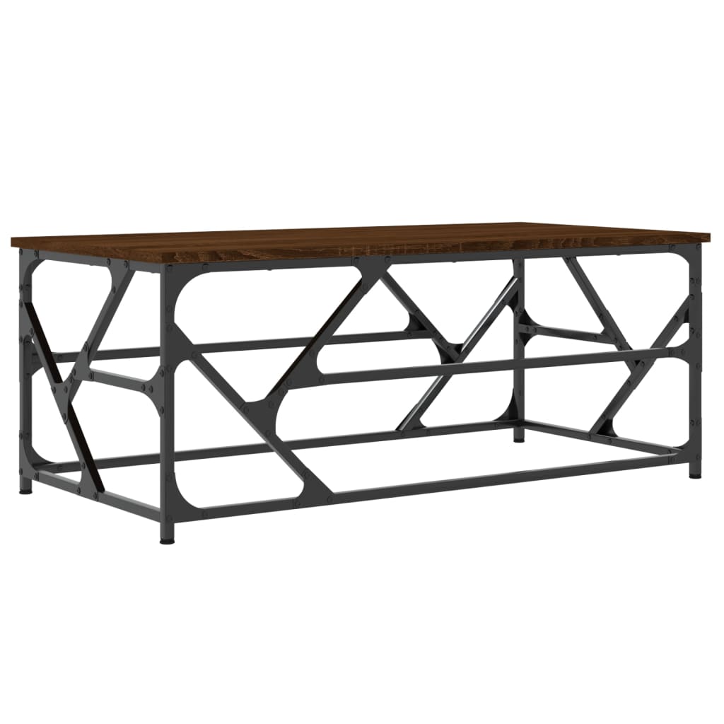 Sofabord Brun Eg Look 100x50x40 cm Træmateriale