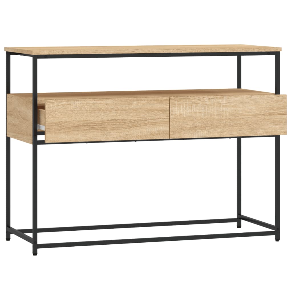Konsolbord Sonoma eg 100x40x75 cm træmateriale