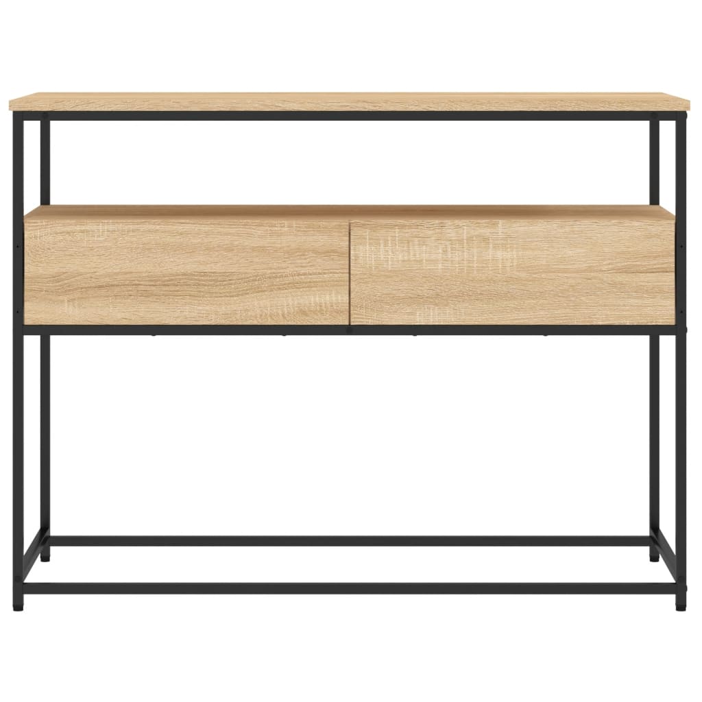 Konsolbord Sonoma eg 100x40x75 cm træmateriale
