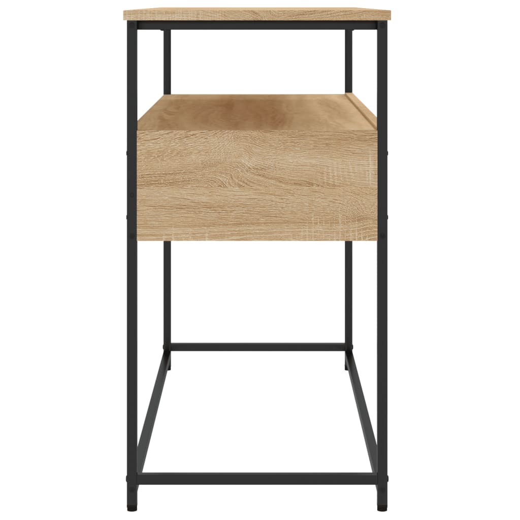 Konsolbord Sonoma eg 100x40x75 cm træmateriale