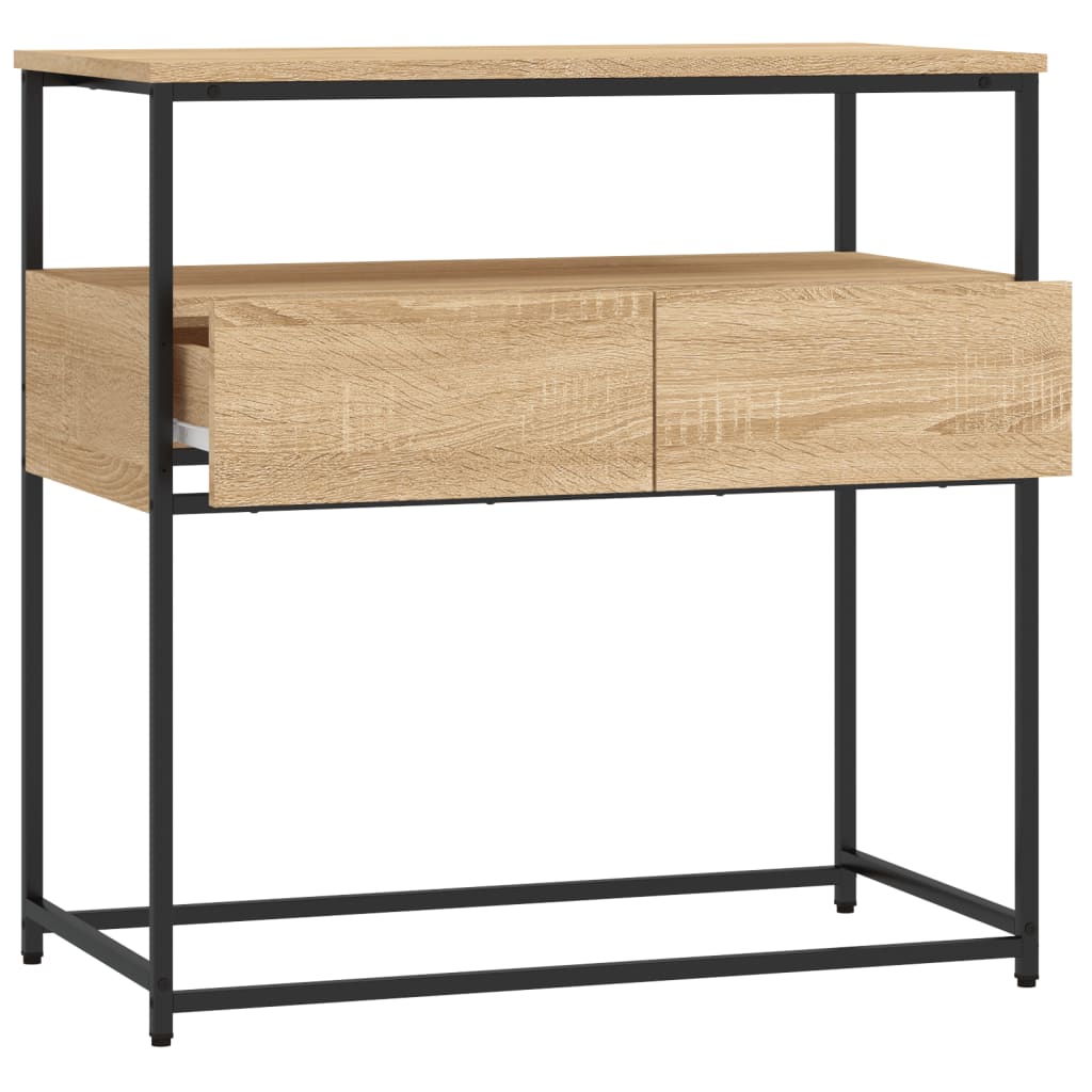 Konsolbord Sonoma eg 75x40x75 cm træmateriale