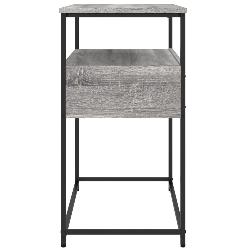 Konsolbord Grå Sonoma 75x40x75 cm Træmateriale