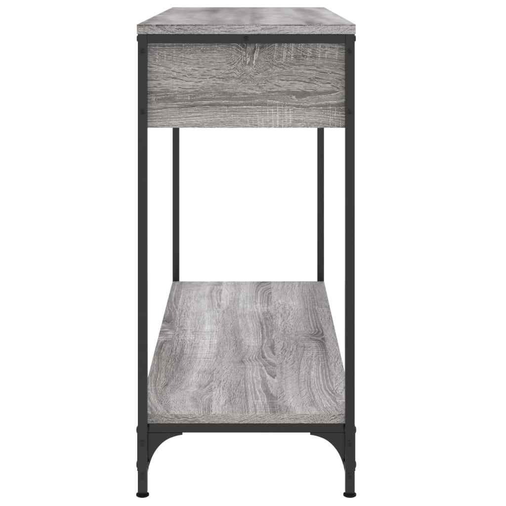 Konsolbord Grå Sonoma 100x34,5x75 cm Træmateriale