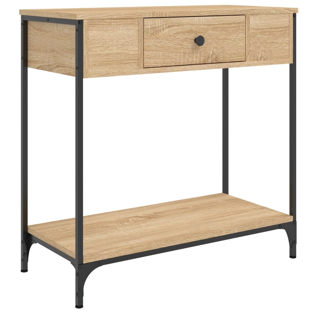 Konsolbord Sonoma eg 75x34,5x75 cm træmateriale