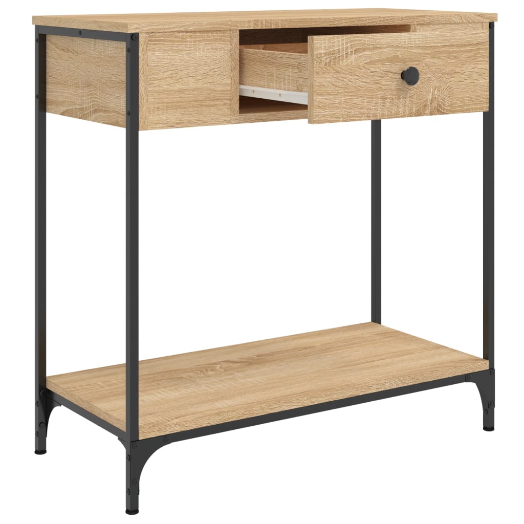Konsolbord Sonoma eg 75x34,5x75 cm træmateriale
