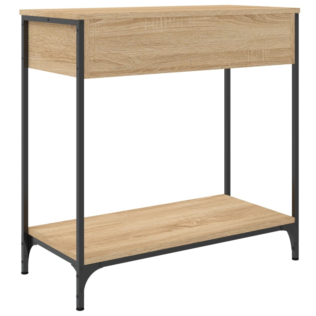 Konsolbord Sonoma eg 75x34,5x75 cm træmateriale