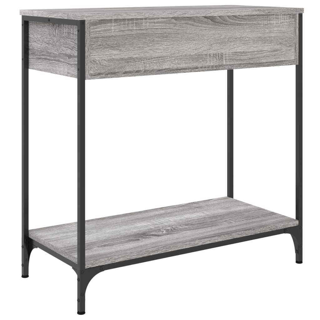 Konsolbord Grå Sonoma 75x34,5x75 cm Træmateriale