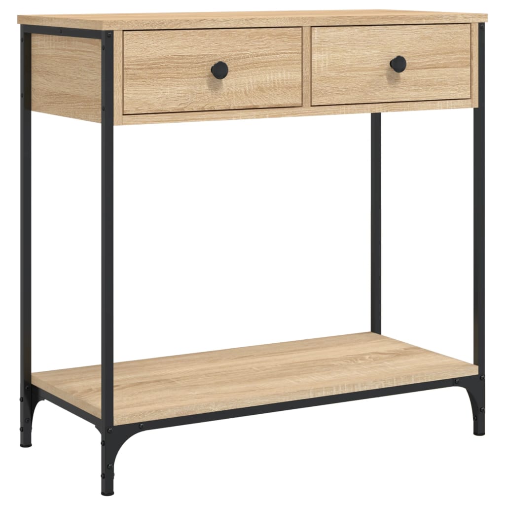 Konsolbord Sonoma eg 75x34,5x75 cm træmateriale