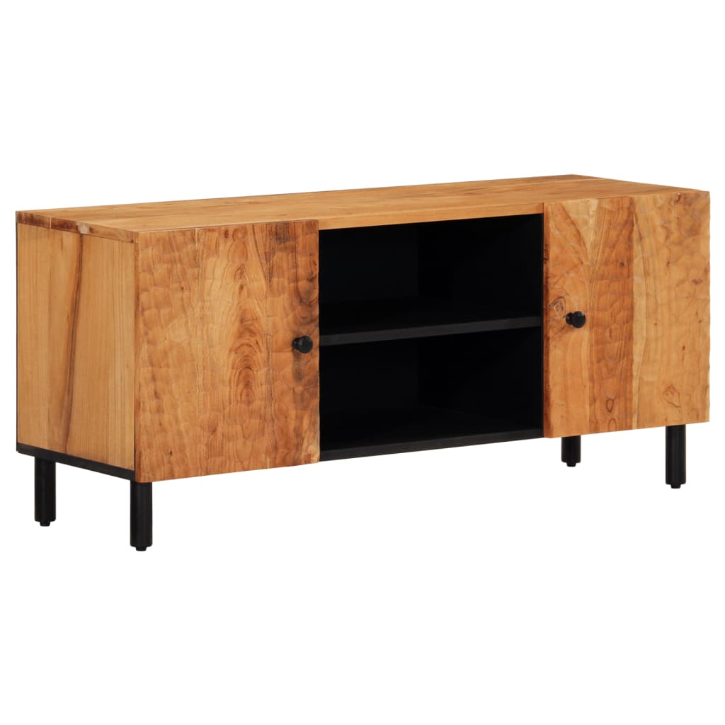 Tv-møbel 105x33x46 cm massivt akacietræ
