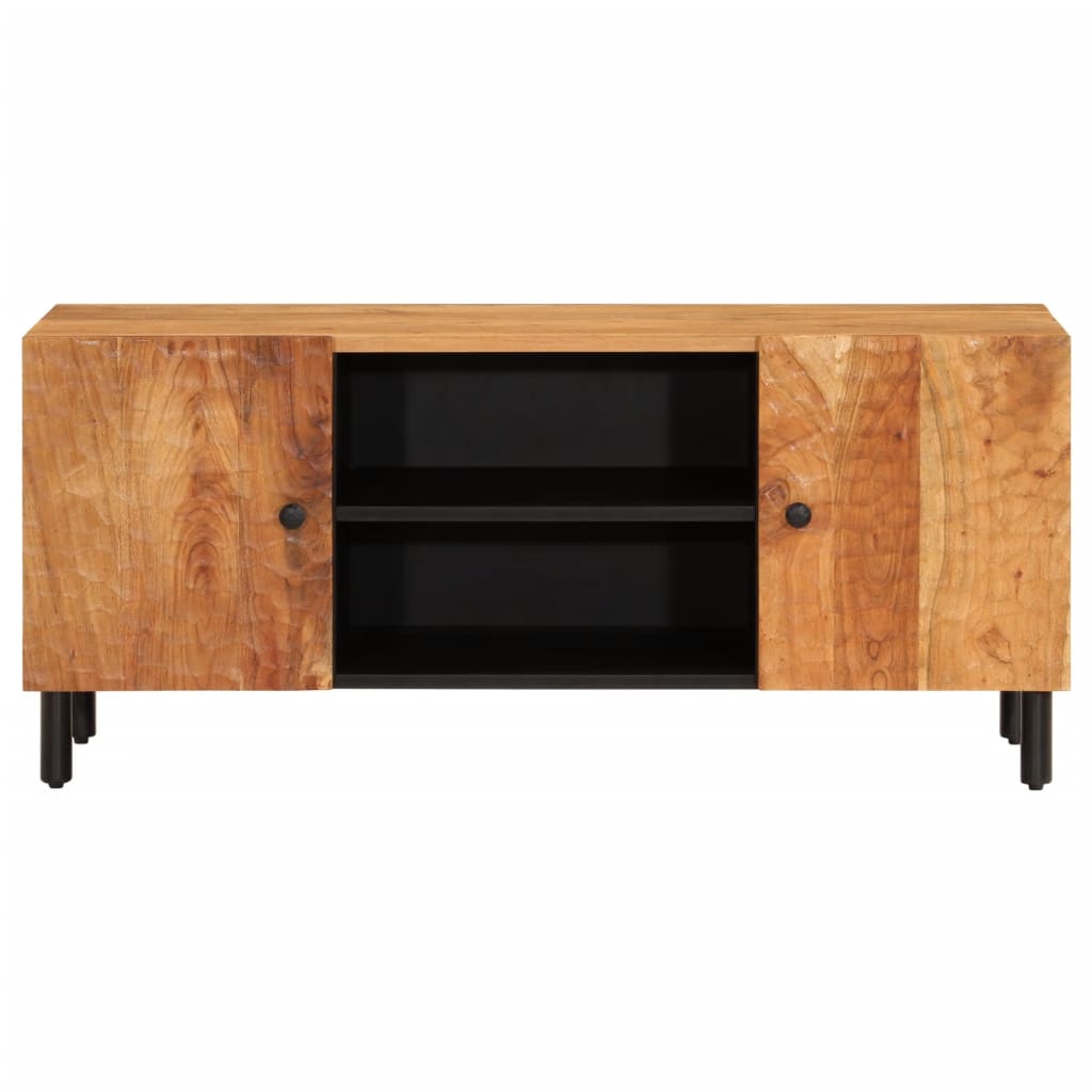 Tv-møbel 105x33x46 cm massivt akacietræ