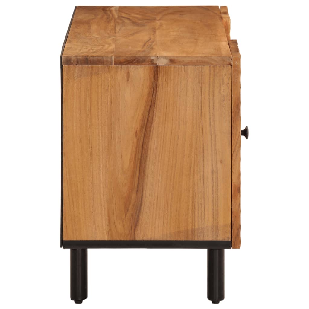 Tv-møbel 105x33x46 cm massivt akacietræ