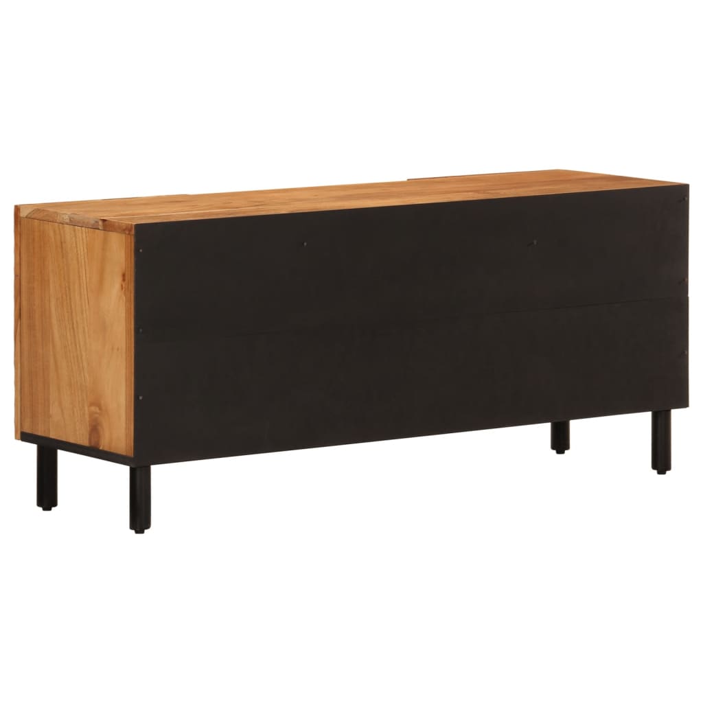 Tv-møbel 105x33x46 cm massivt akacietræ
