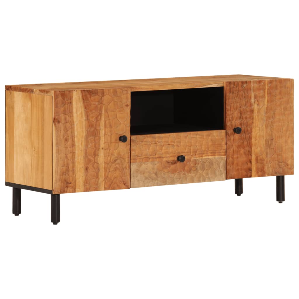 Tv-møbel 105x33x46 cm massivt akacietræ