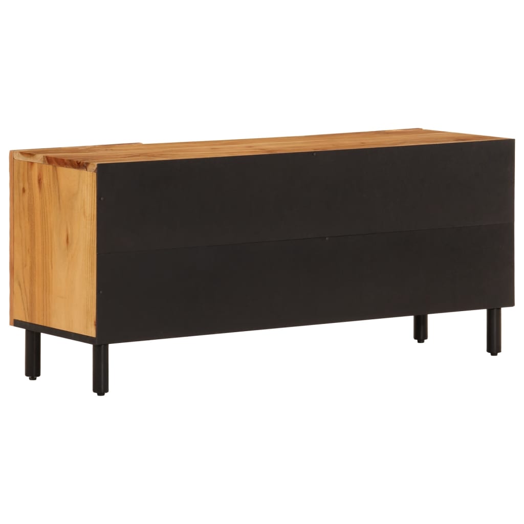 Tv-møbel 105x33x46 cm massivt akacietræ