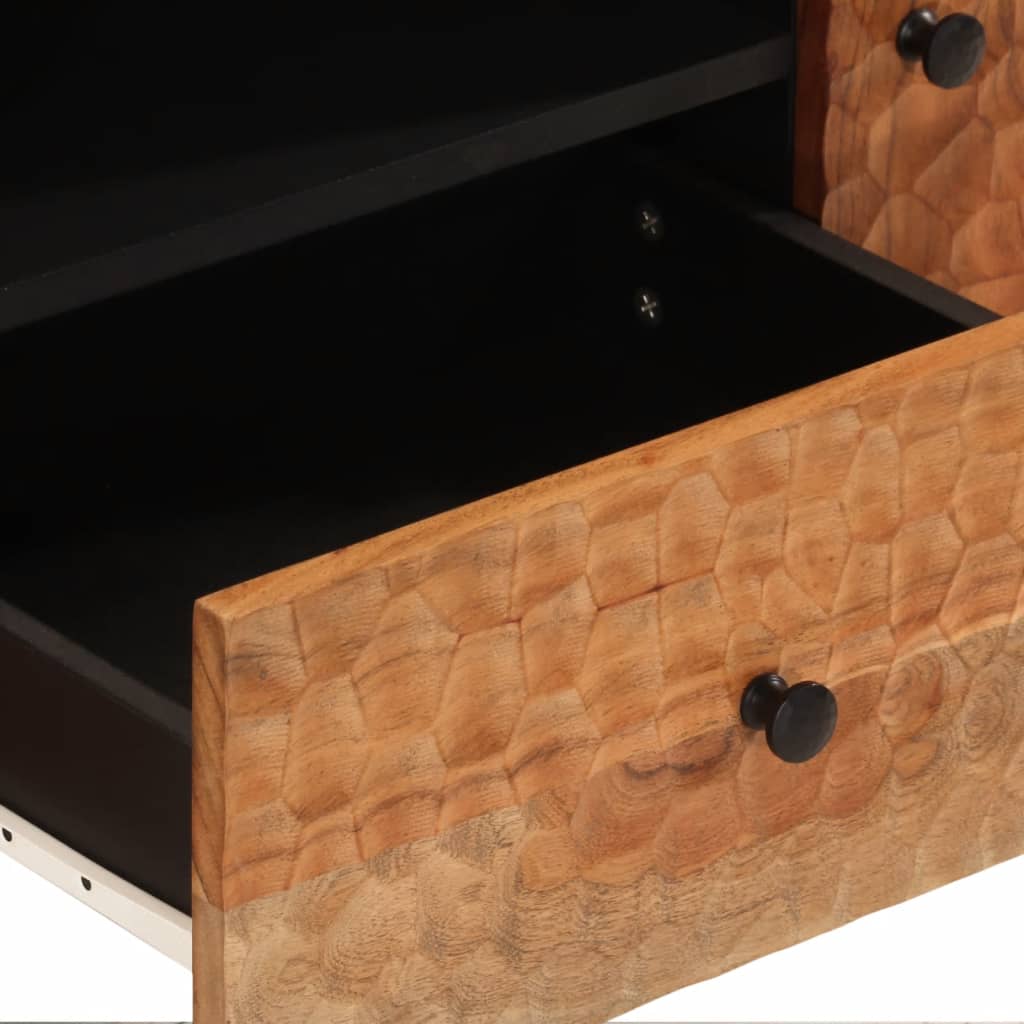 Tv-møbel 105x33x46 cm massivt akacietræ
