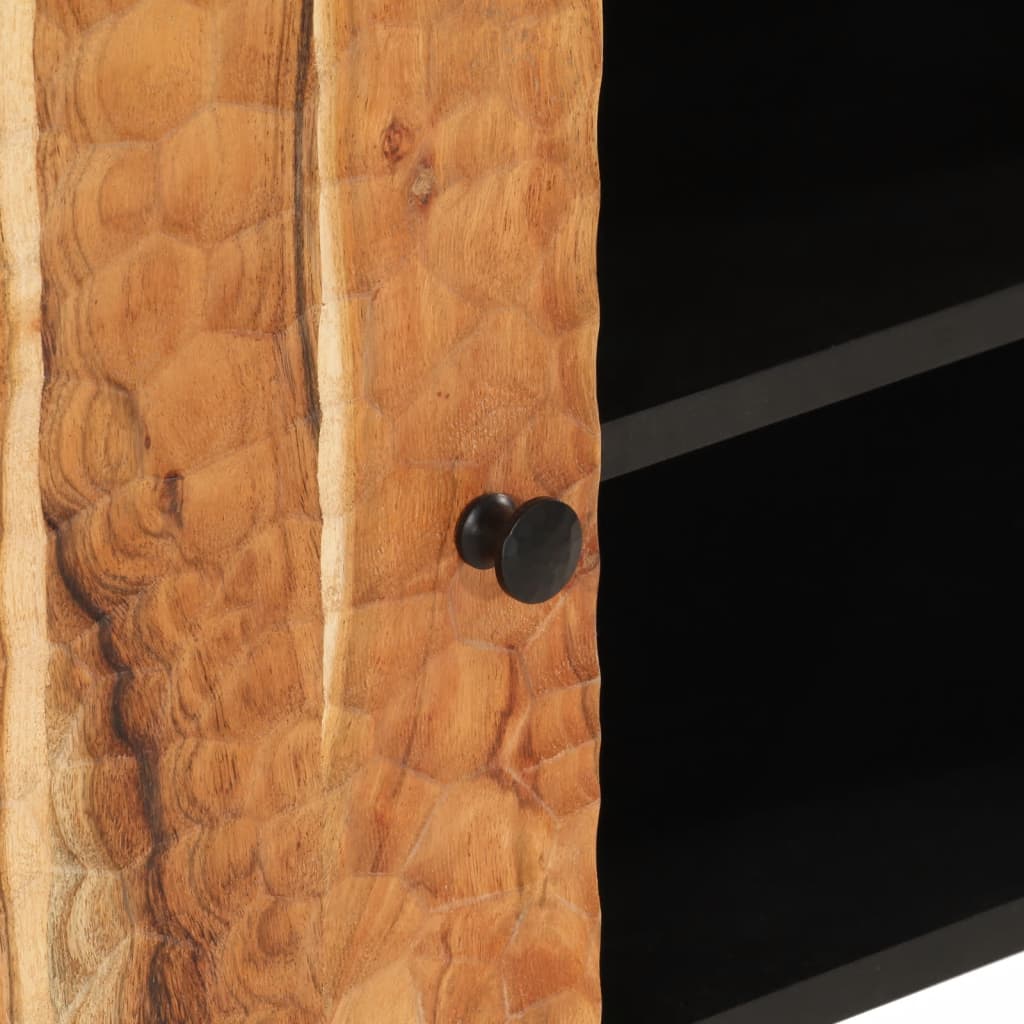 Tv-møbel 80x33x46 cm massivt akacietræ