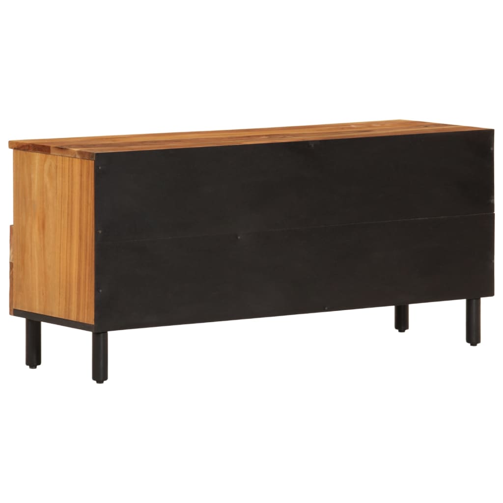 TV-møbel 100x33x46 cm massivt akacietræ