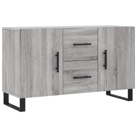 Sideboard Grau Sonoma 100x36x60 cm Holzwerkstoff