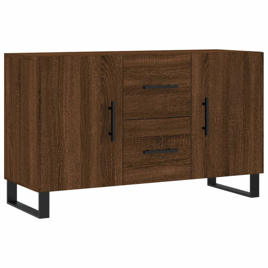 Sideboard Braun Eichen-Optik 100x36x60 cm Holzwerkstoff