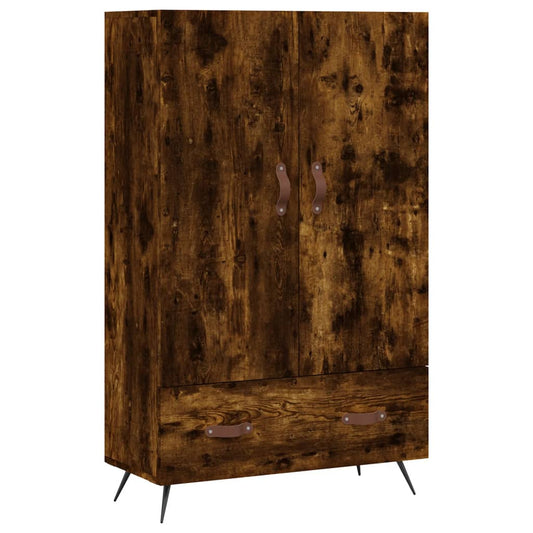 Highboard Räuchereiche 69,5x31x115 cm Holzwerkstoff