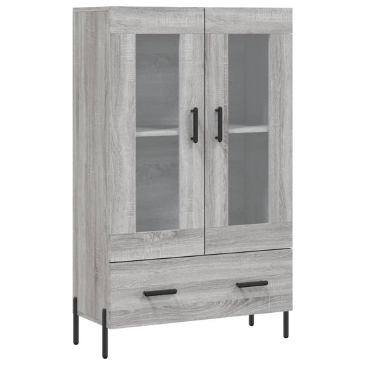 Highboard Grau Sonoma 69,5x31x115 cm Holzwerkstoff