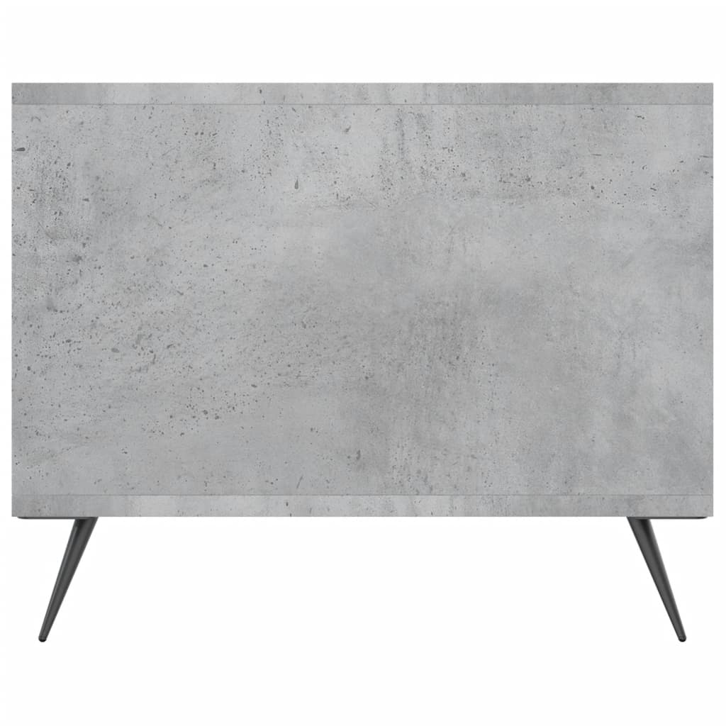 Sofabord betongrå 102x50x40 cm træmateriale