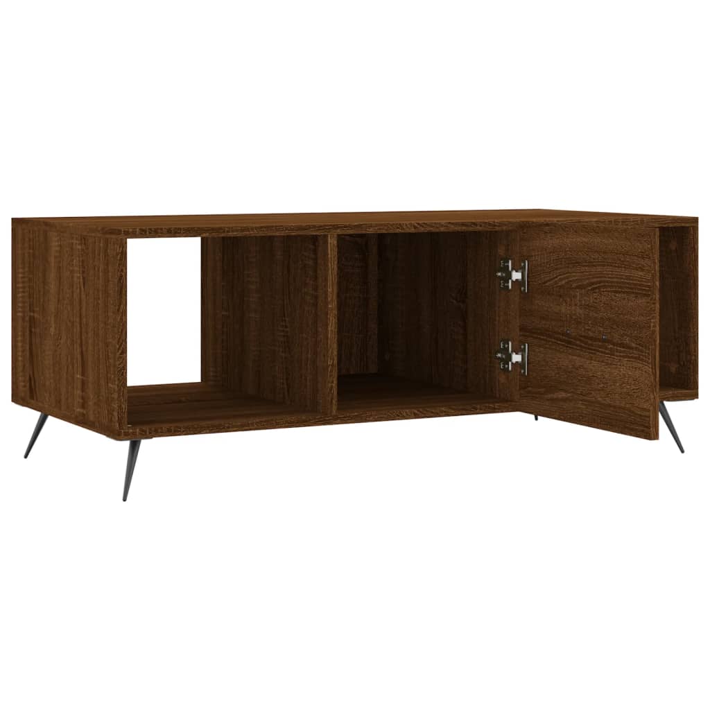 Sofabord Brun Eg Look 102x50x40 cm Træmateriale