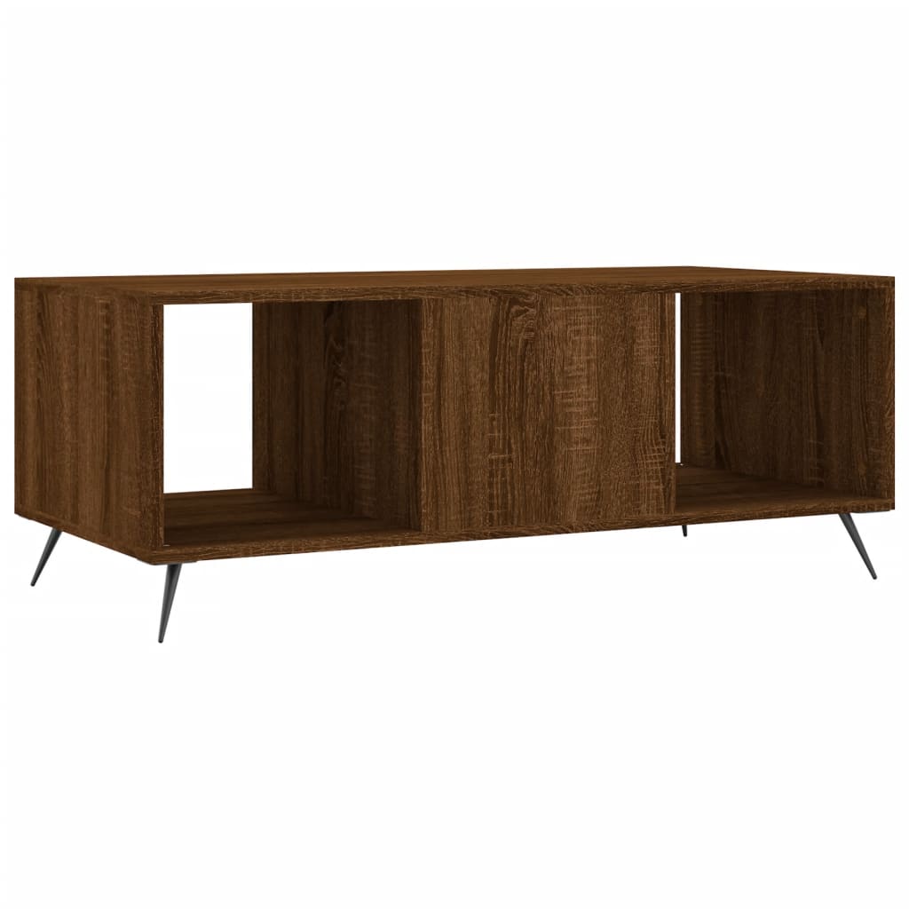 Sofabord Brun Eg Look 102x50x40 cm Træmateriale