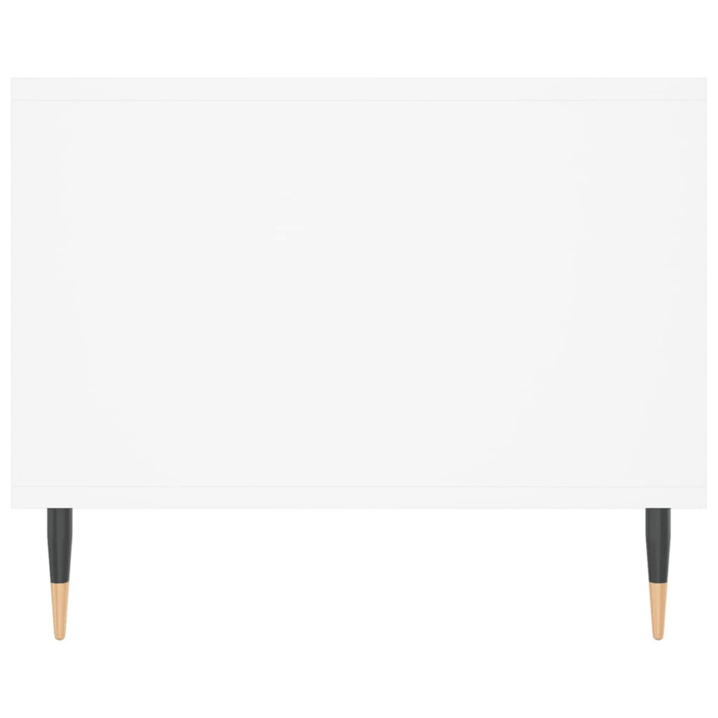 Sofabord Hvid 102x50x40 cm Træ Materiale