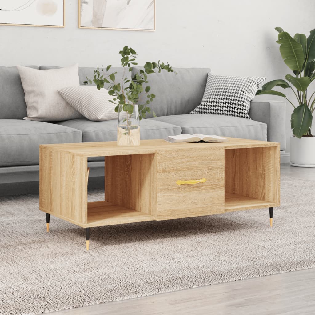 Sofabord Sonoma eg 102x50x40 cm træmateriale