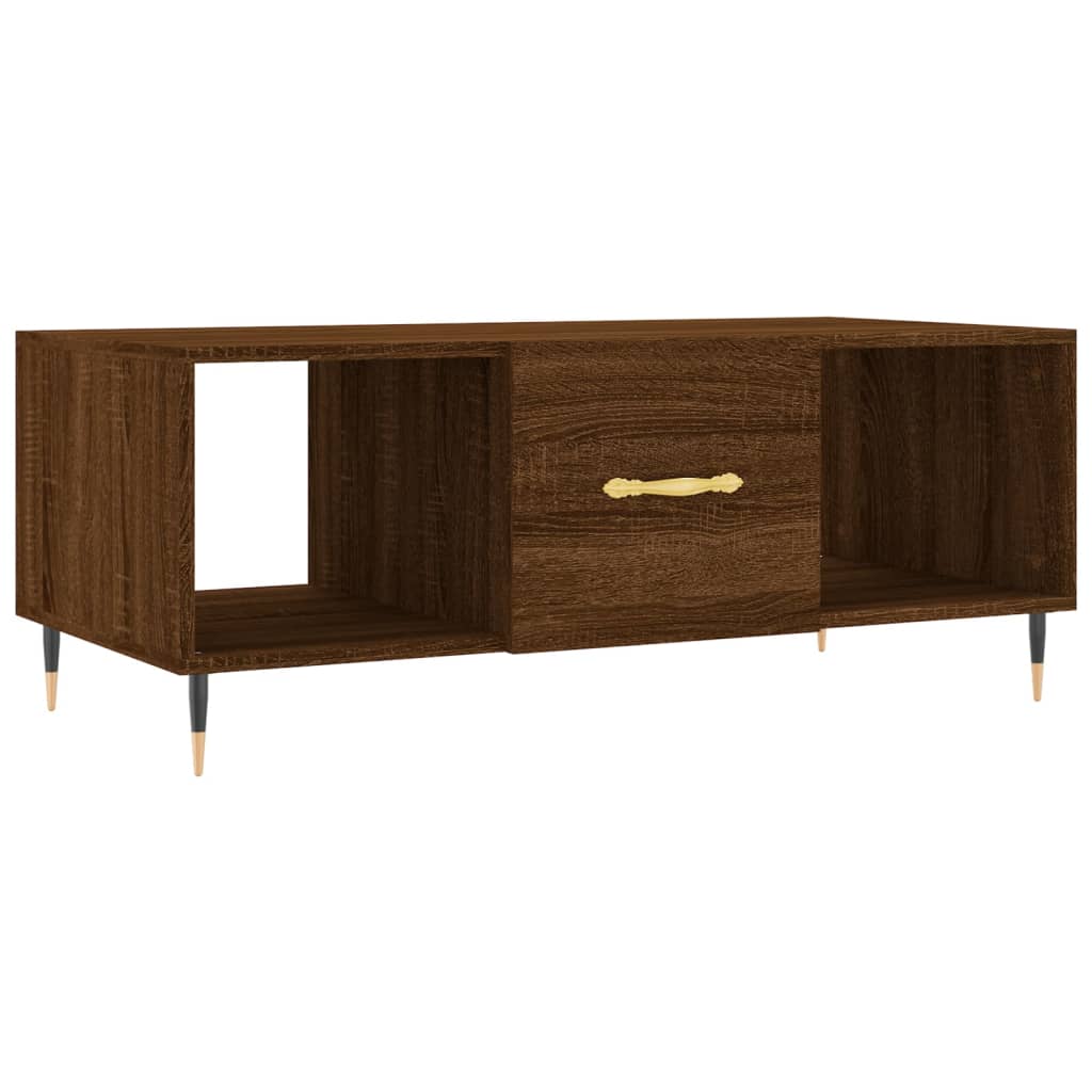Sofabord Brun Eg Look 102x50x40 cm Træmateriale