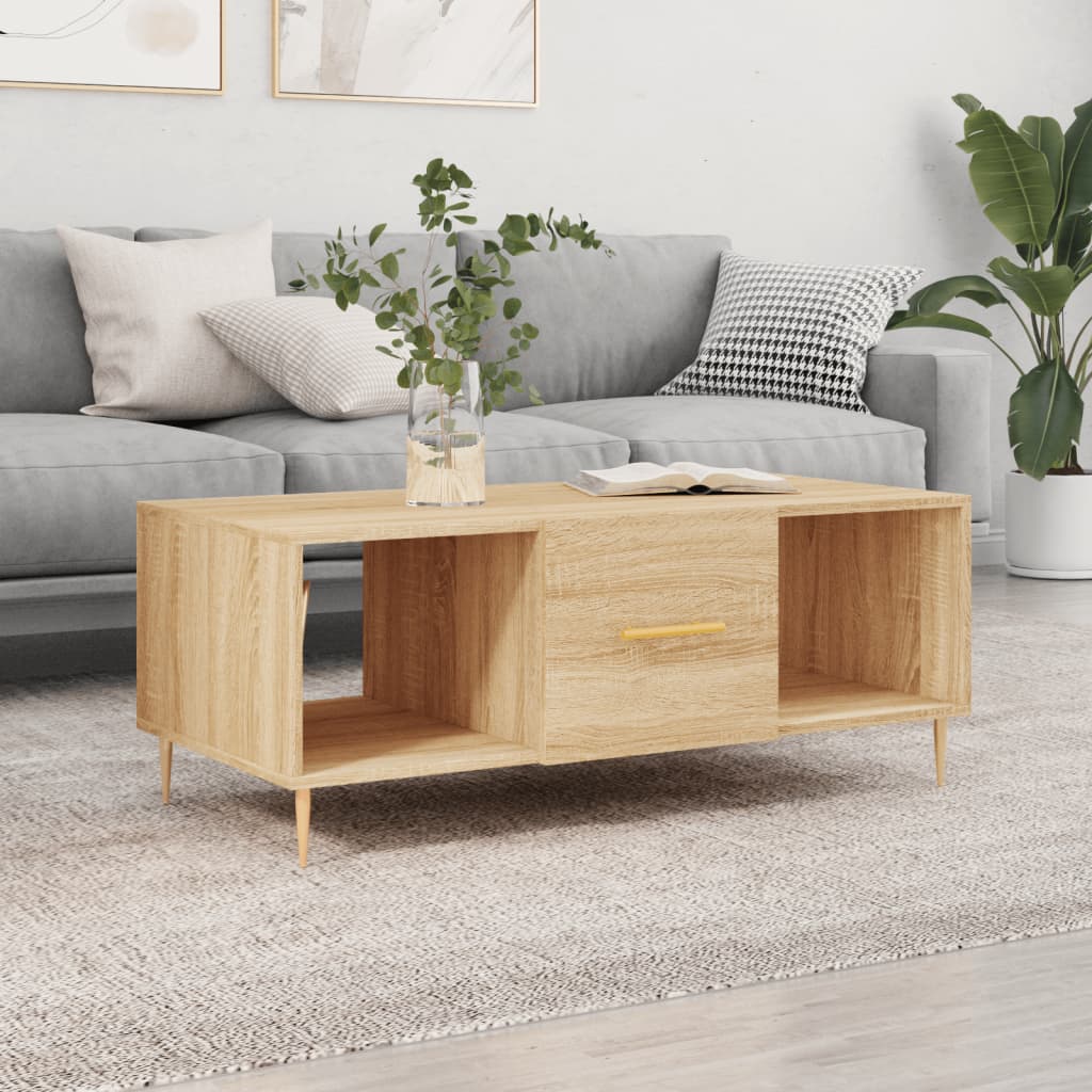 Sofabord Sonoma eg 102x50x40 cm træmateriale