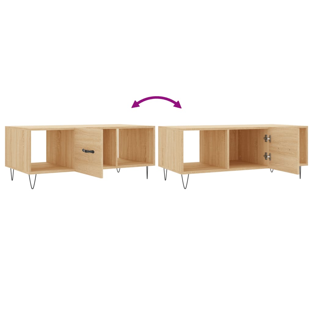 Sofabord Sonoma eg 102x50x40 cm træmateriale