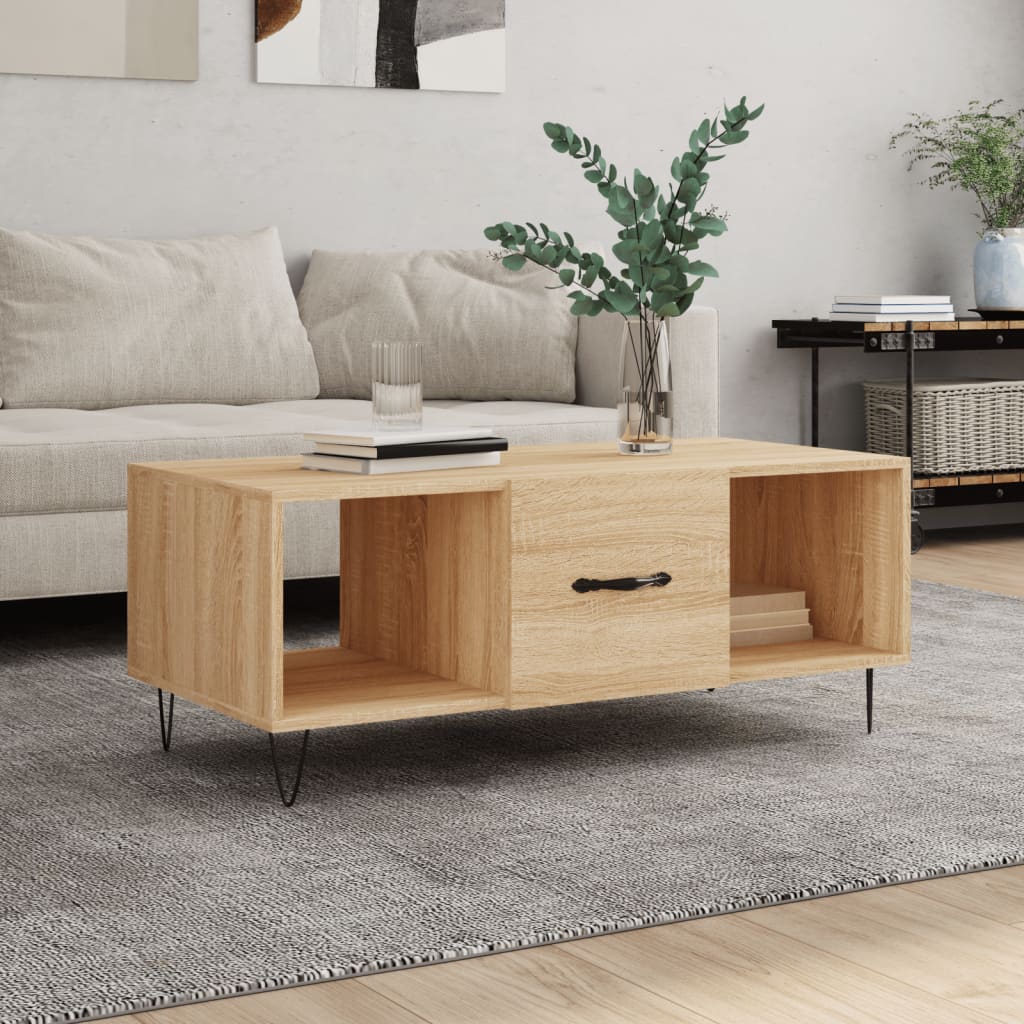Sofabord Sonoma eg 102x50x40 cm træmateriale