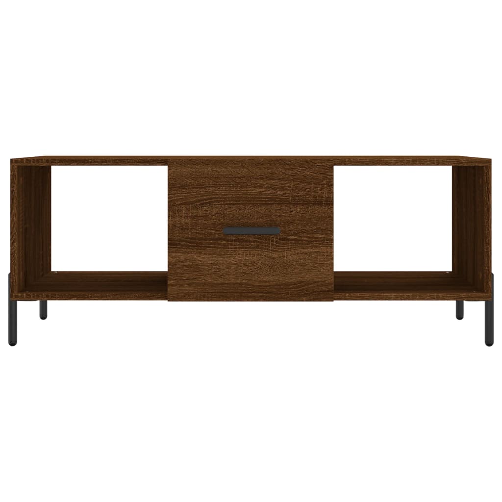 Sofabord Brun Eg Look 102x50x40 cm Træmateriale