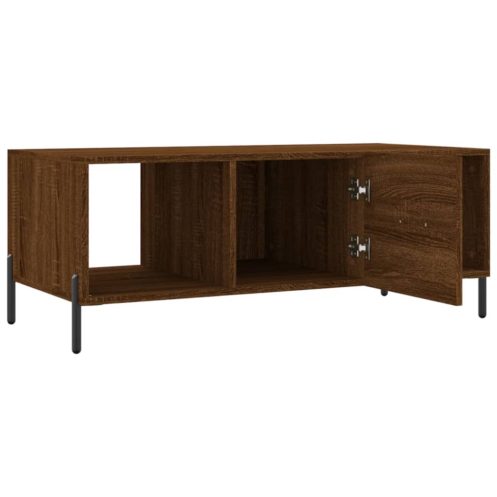 Sofabord Brun Eg Look 102x50x40 cm Træmateriale